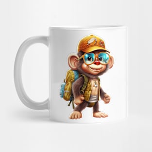 Back To School Monkey Mug